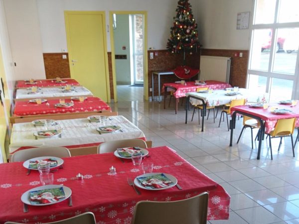 Repas de Noël à l'école