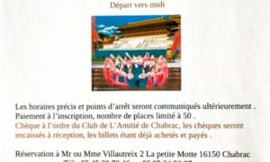 Le club de l’amitié vous propose une sortie Spectacle « Shen Yun » !