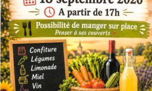Marché gourmand le 18 septembre à partir de 17h !